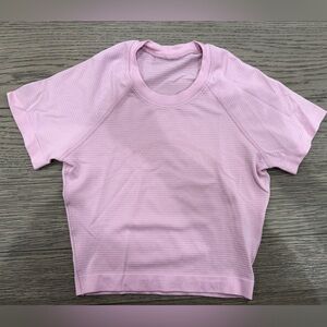 lululemon athletica Pink Crop Top
